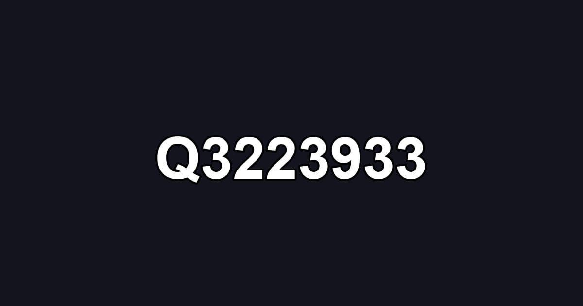 Q3223933