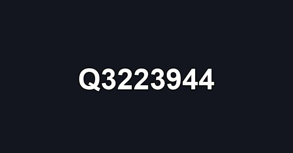 Q3223944