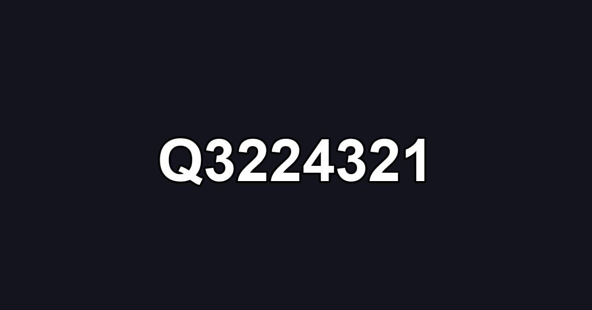Q3224321