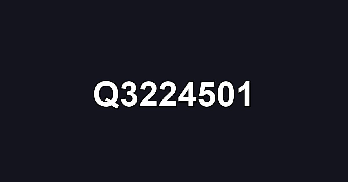 Q3224501