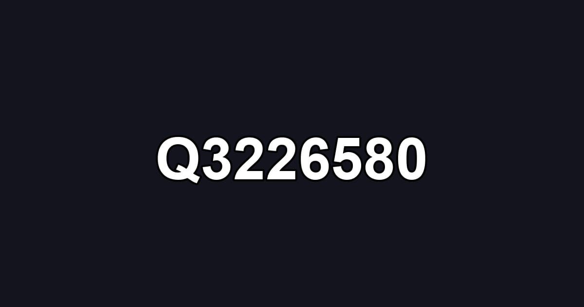 Q3226580