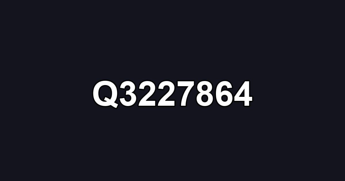 Q3227864