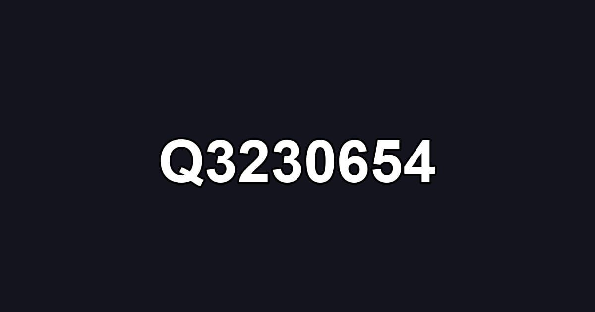 Q3230654