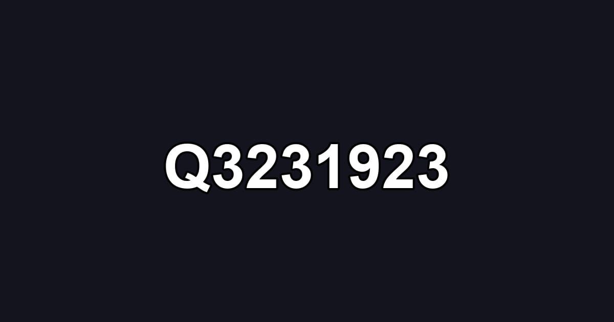 Q3231923