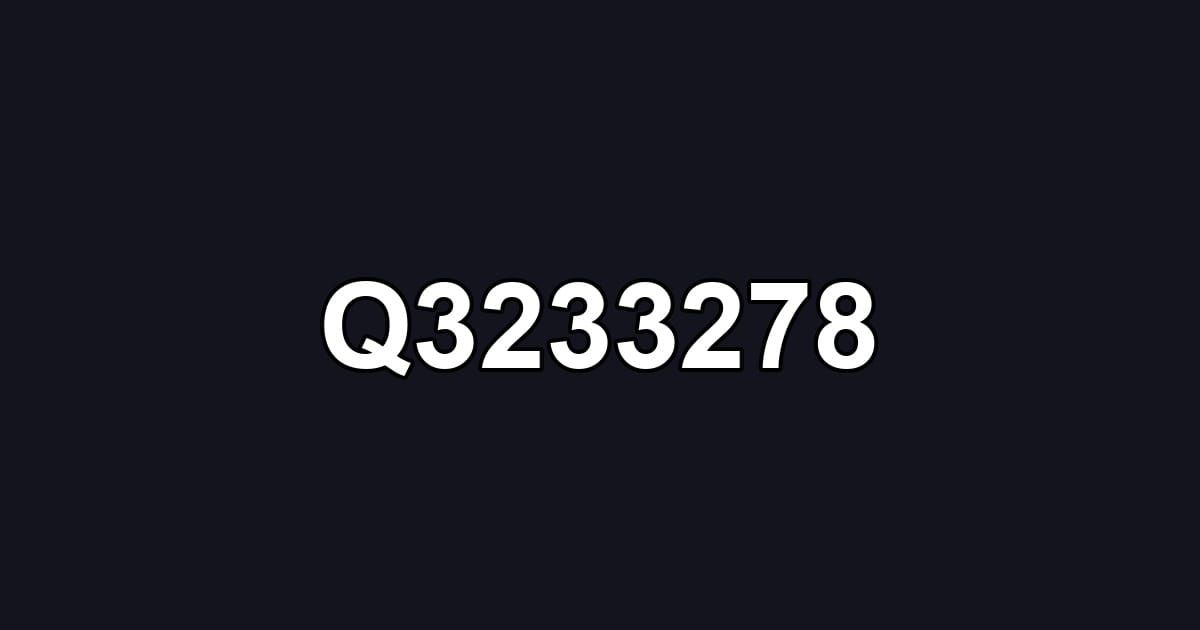 Q3233278