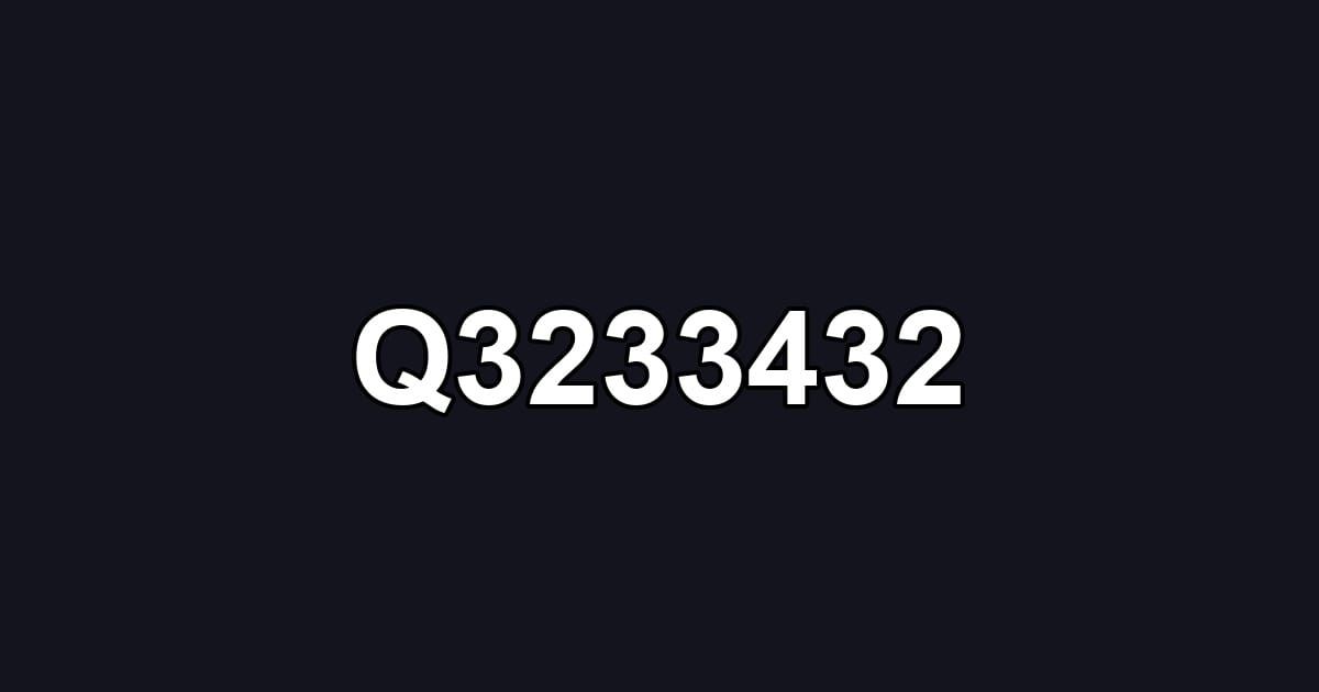 Q3233432
