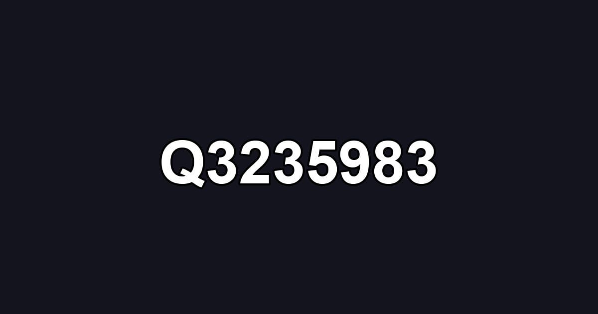 Q3235983