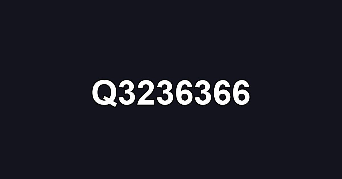 Q3236366
