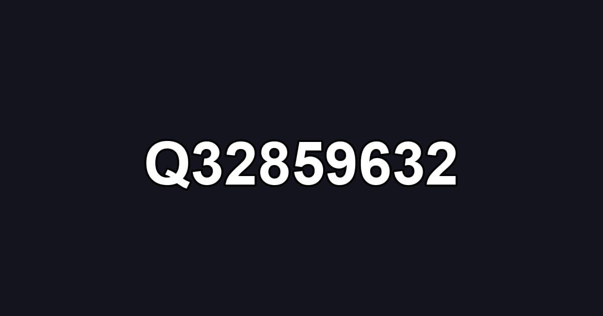 Q32859632