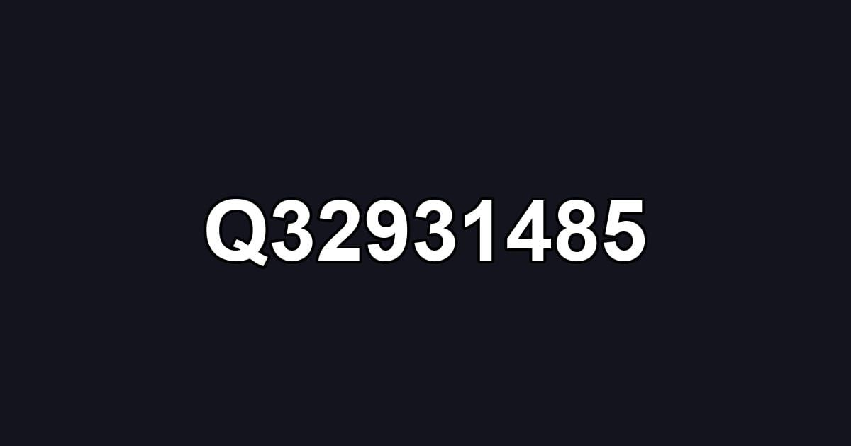 Q32931485