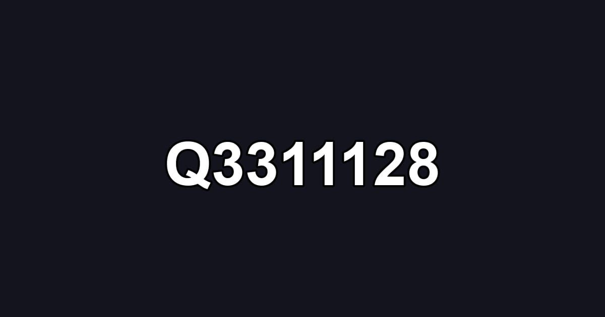 Q3311128