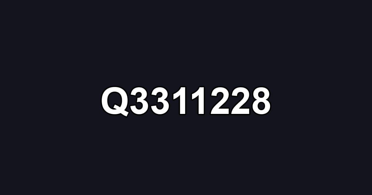 Q3311228