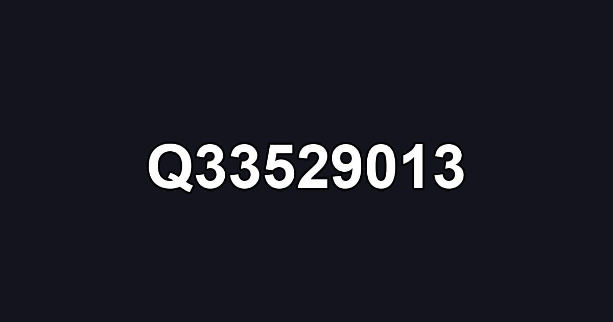 Q33529013
