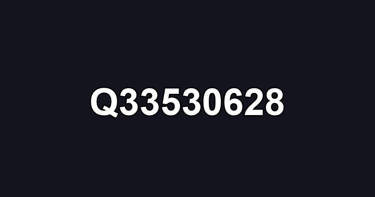 Q33530628
