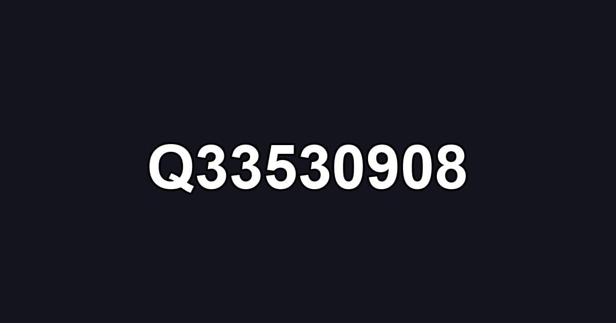 Q33530908