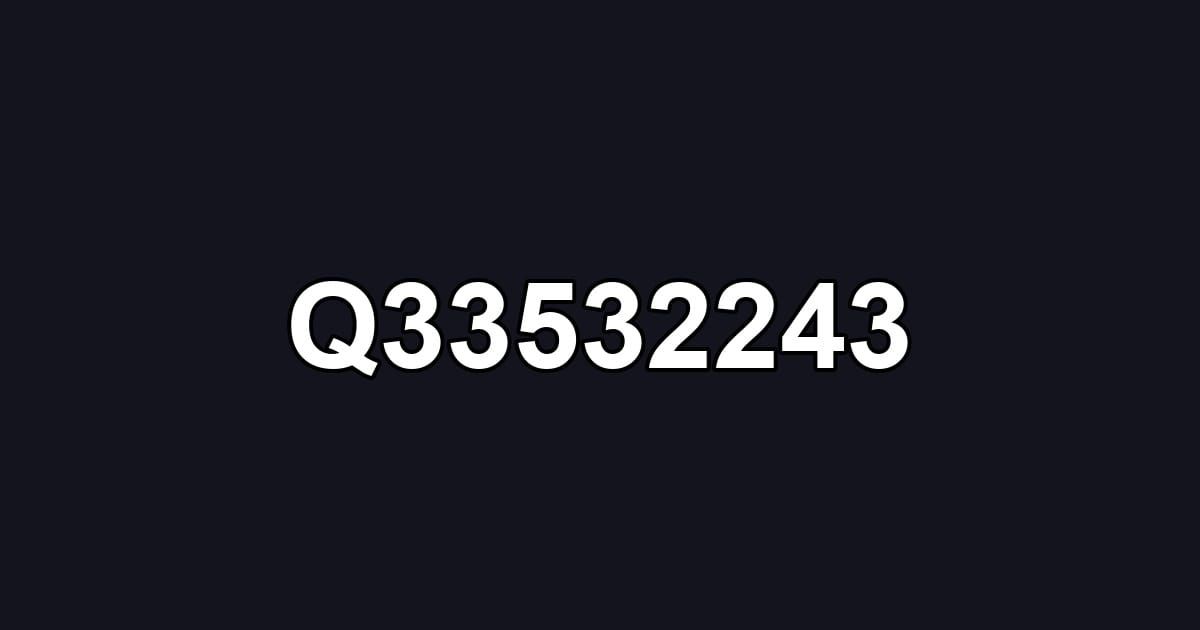 Q33532243