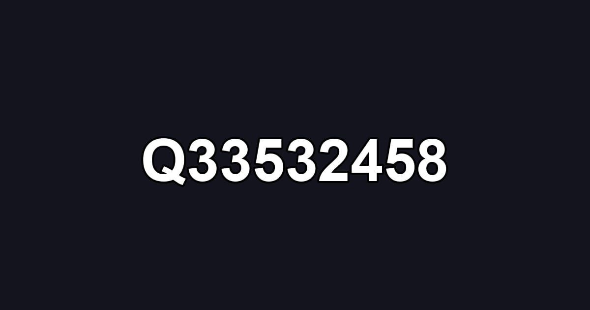 Q33532458