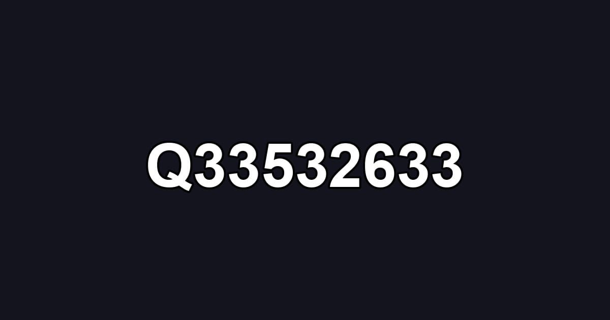 Q33532633