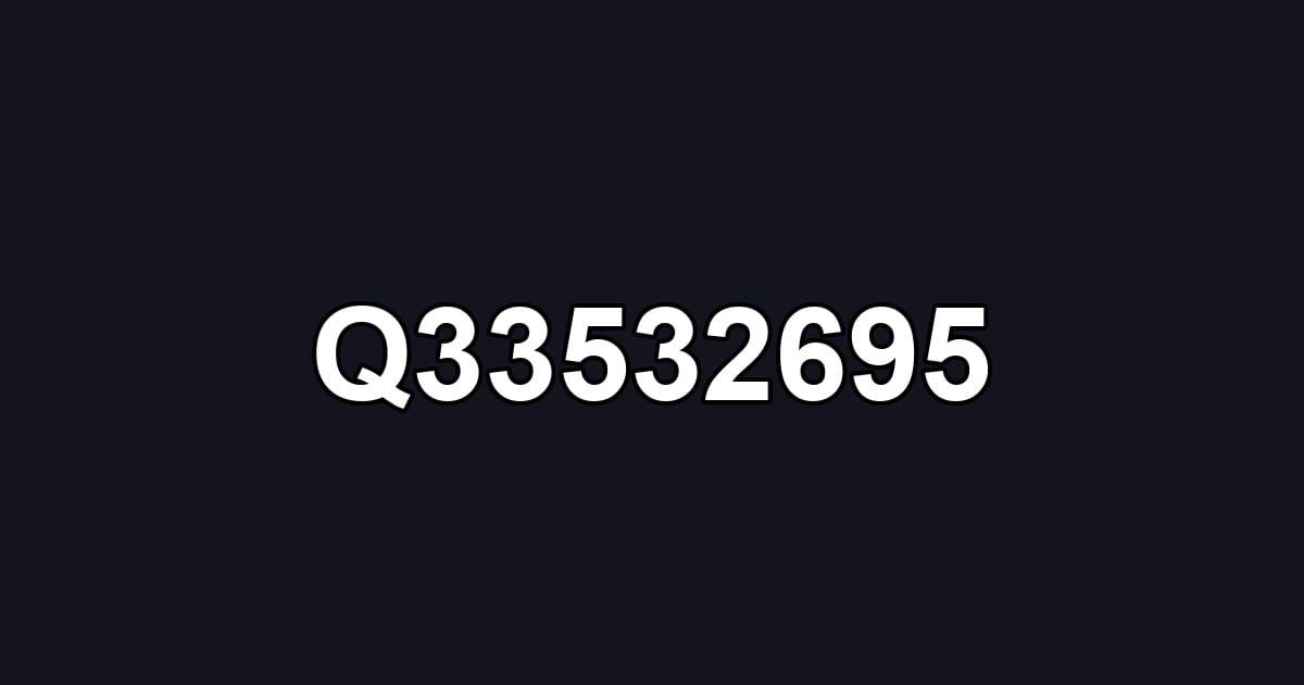 Q33532695