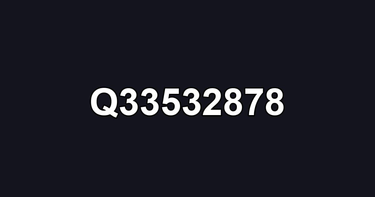 Q33532878