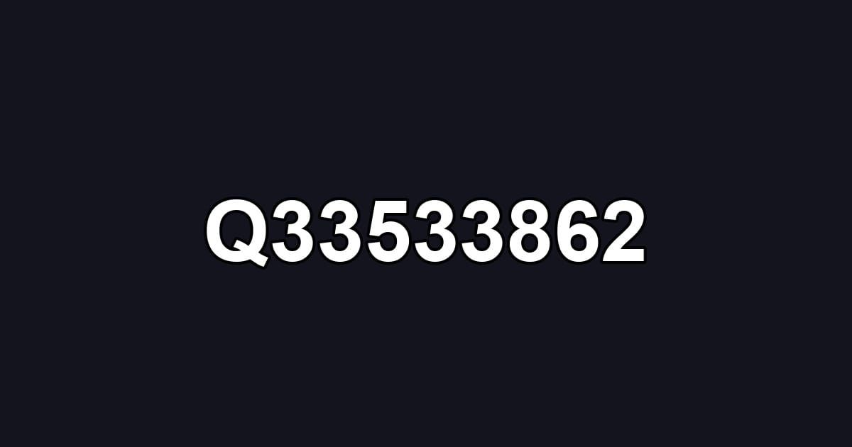 Q33533862