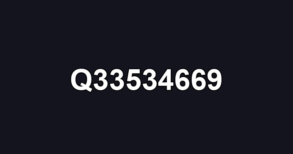 Q33534669