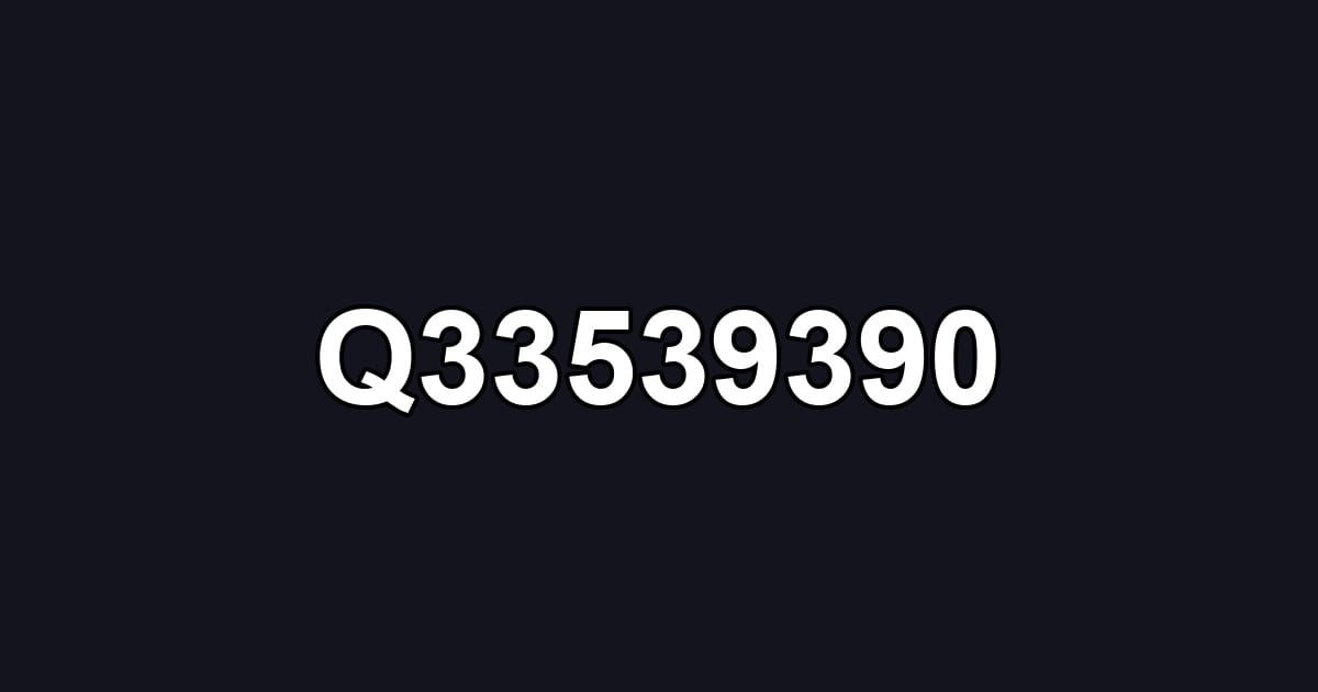 Q33539390