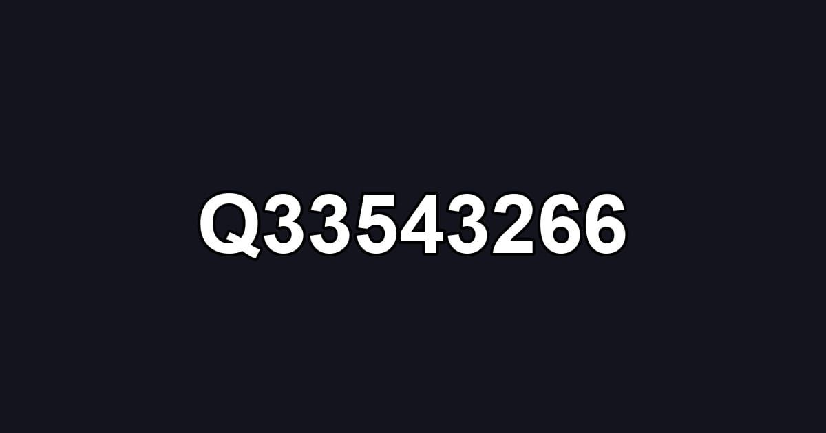 Q33543266