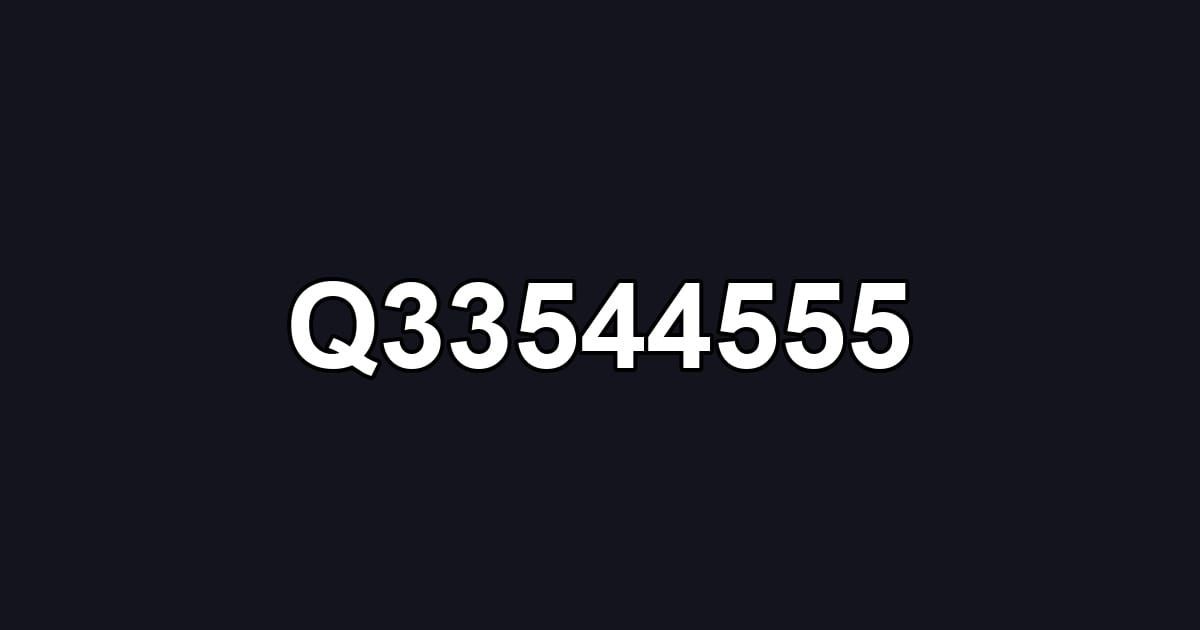 Q33544555