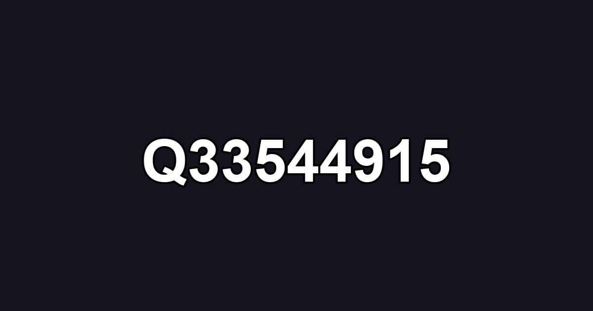 Q33544915