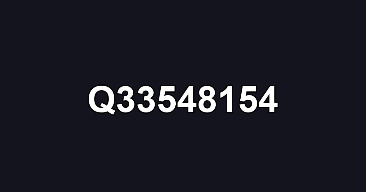 Q33548154