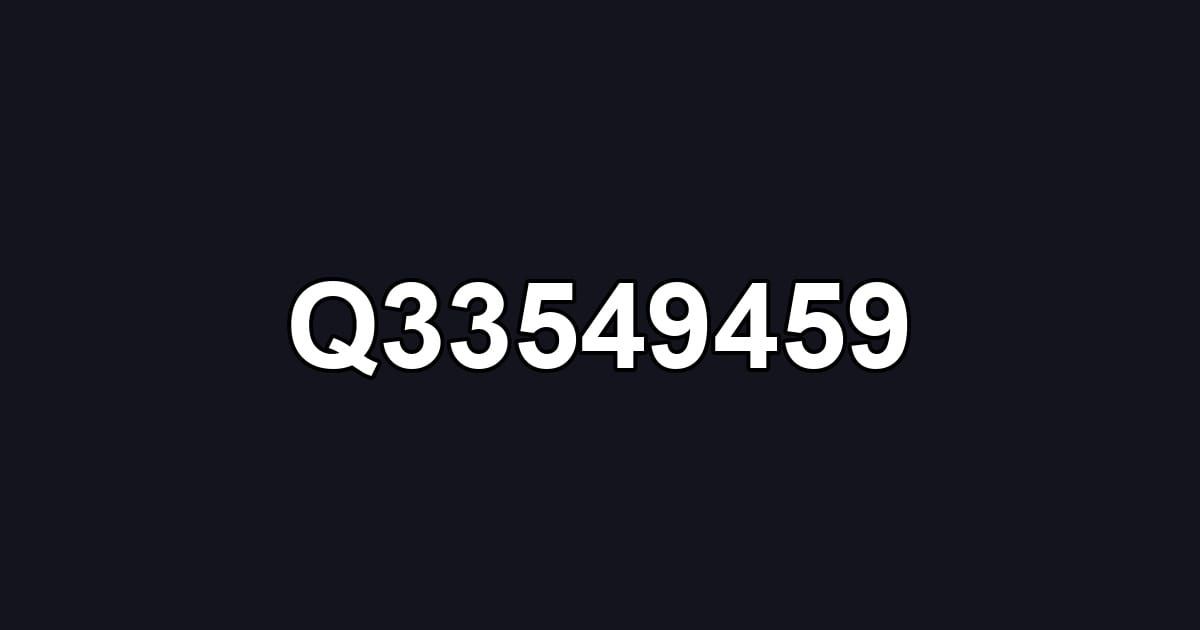 Q33549459