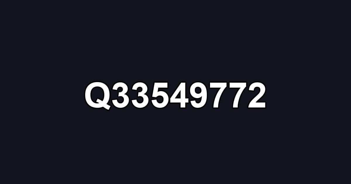 Q33549772