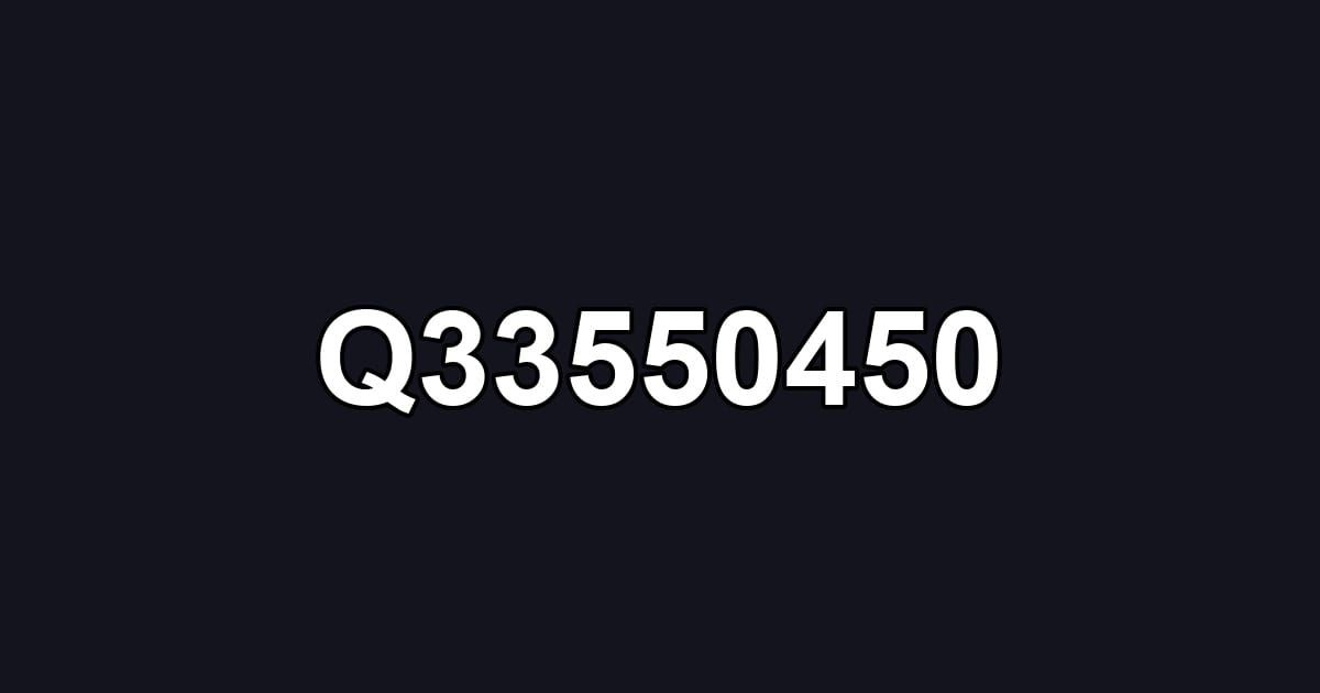 Q33550450