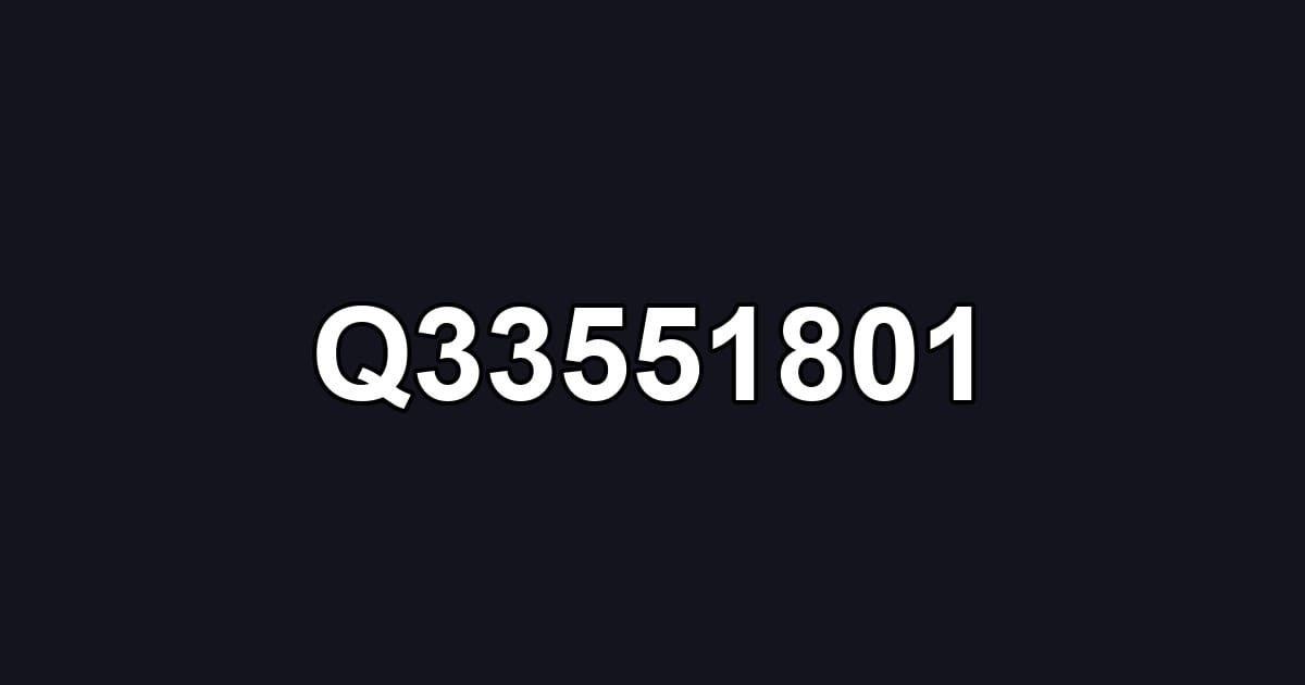 Q33551801