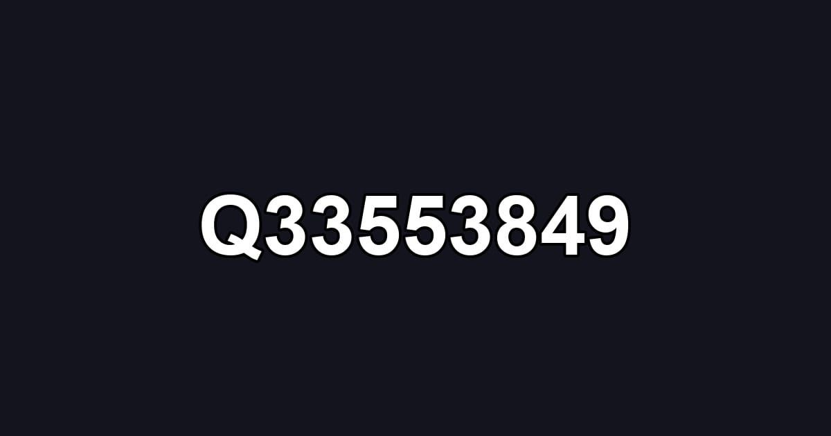 Q33553849