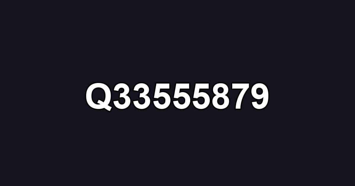 Q33555879