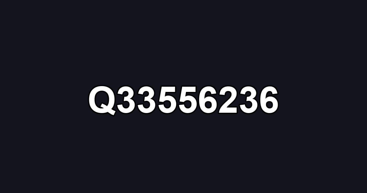 Q33556236