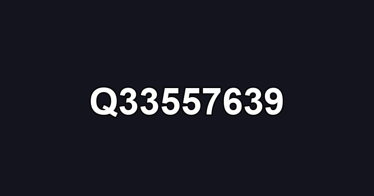 Q33557639