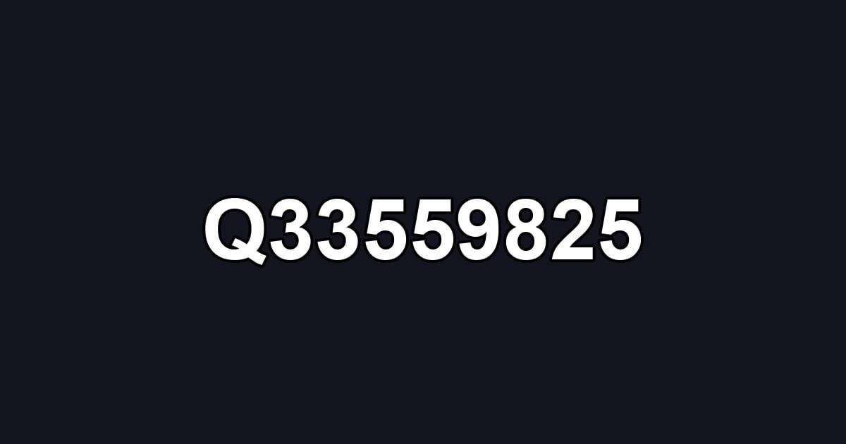 Q33559825