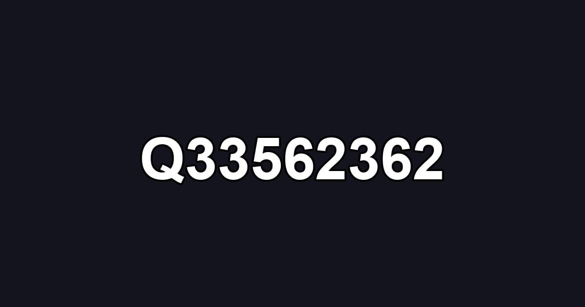 Q33562362
