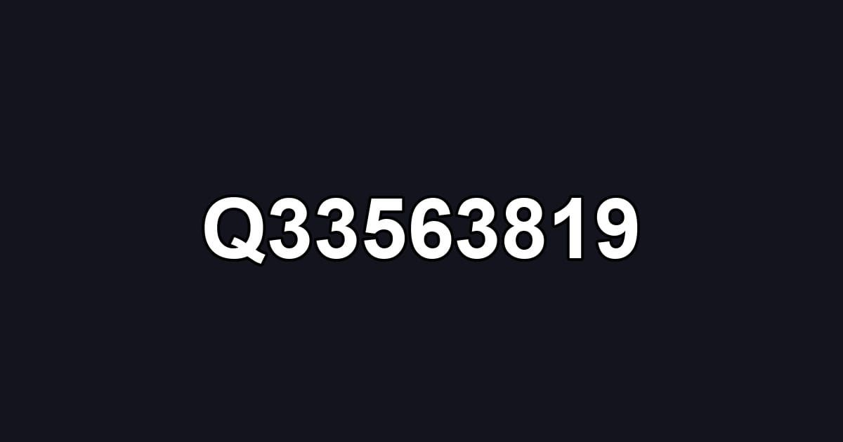 Q33563819
