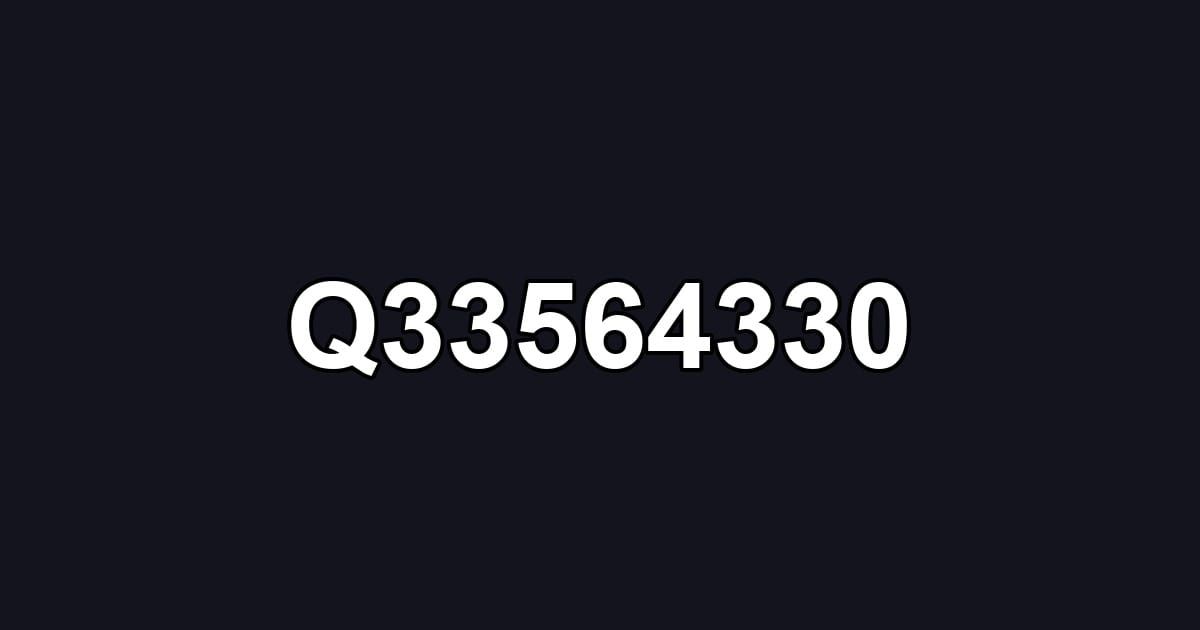 Q33564330