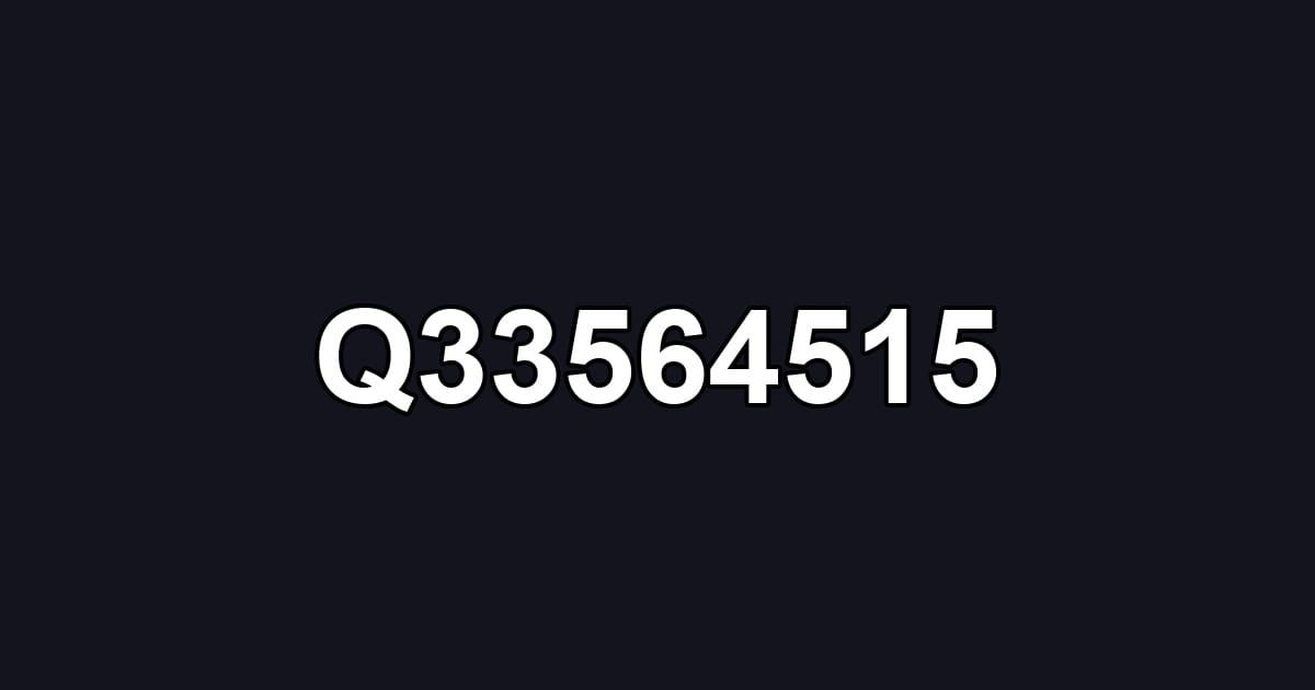 Q33564515