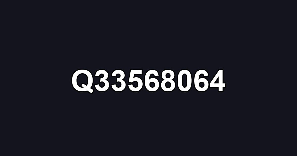 Q33568064