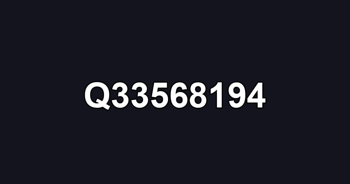 Q33568194