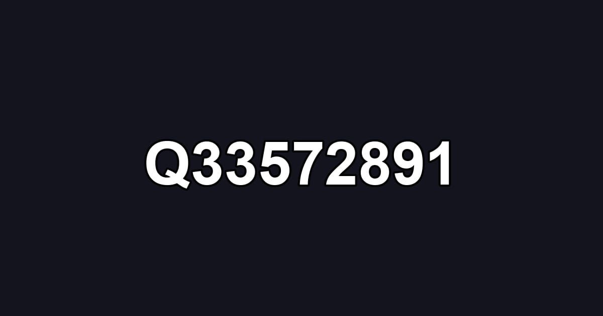 Q33572891