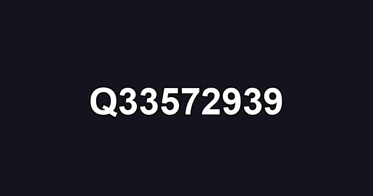 Q33572939