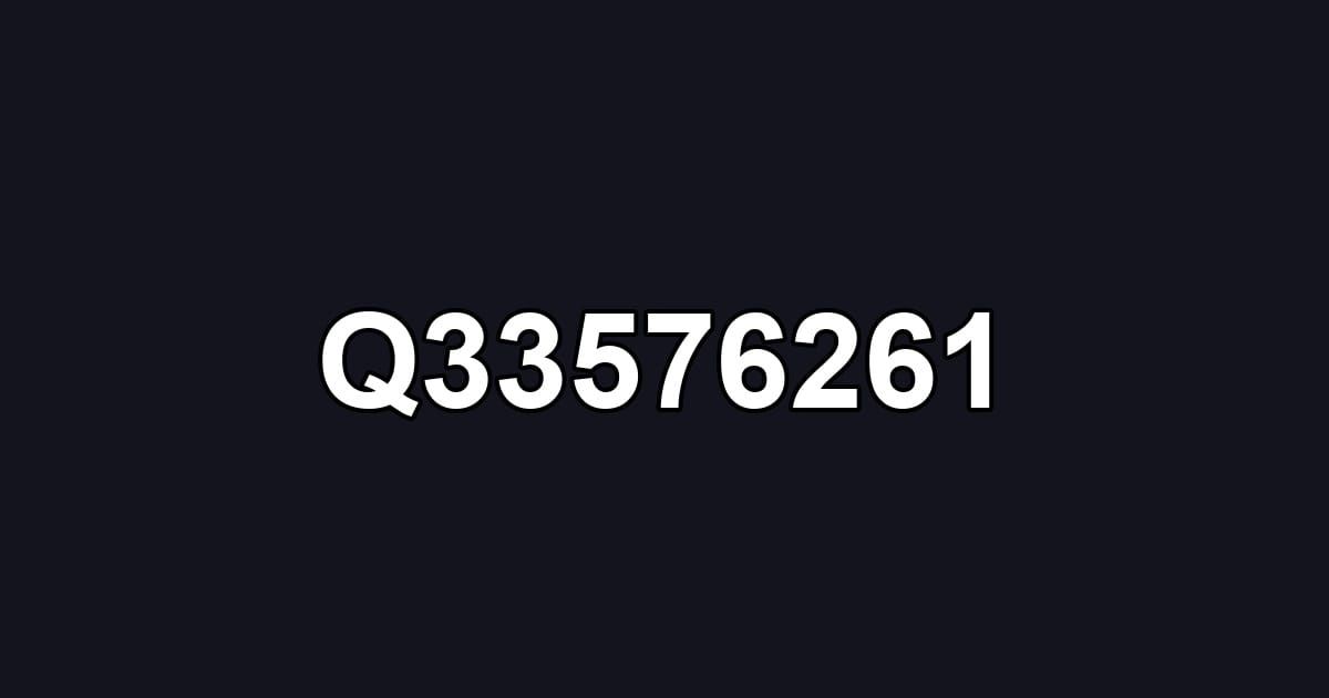 Q33576261