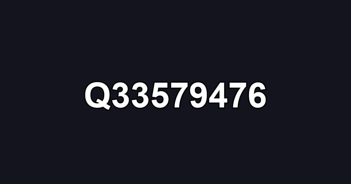 Q33579476
